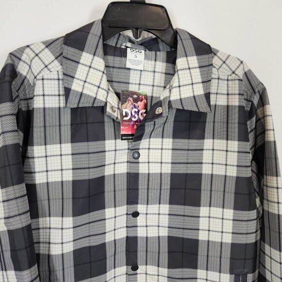 NWT DSG X‎ TWITCH + ALLISON Men's Coaches Jacket in Houndstooth Size Small - Picture 5 of 9